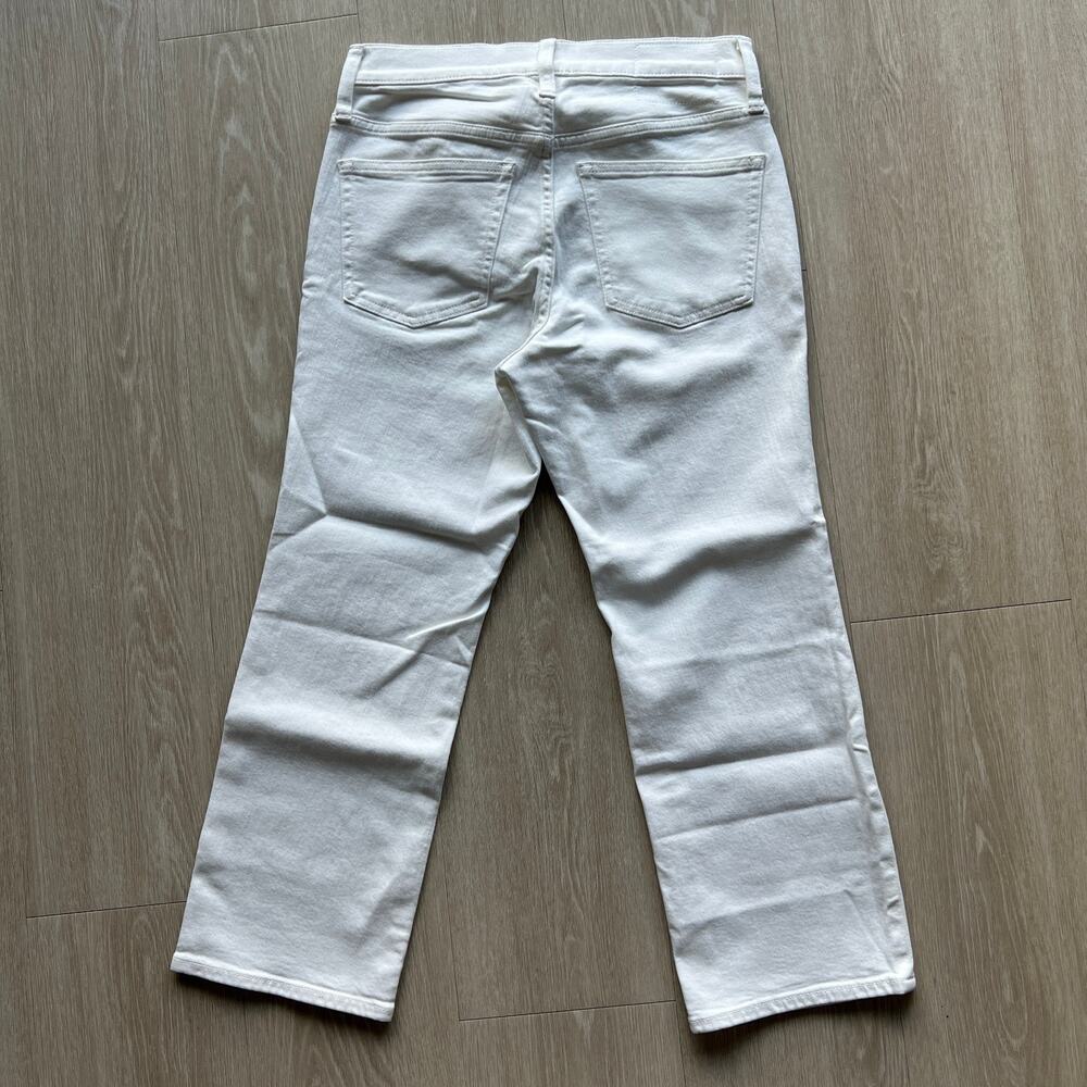 J Crew Kick Out Jeans Womens Petite 25 White Cropped - Picture 4 of 15
